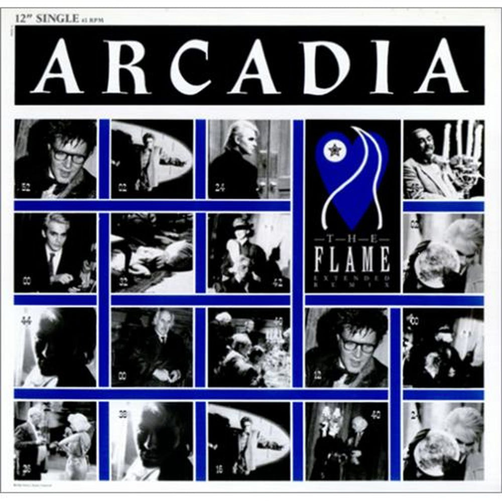 Arcadia The Flame US 12" vinyl single (12 inch record / Maxi-single) V-15246