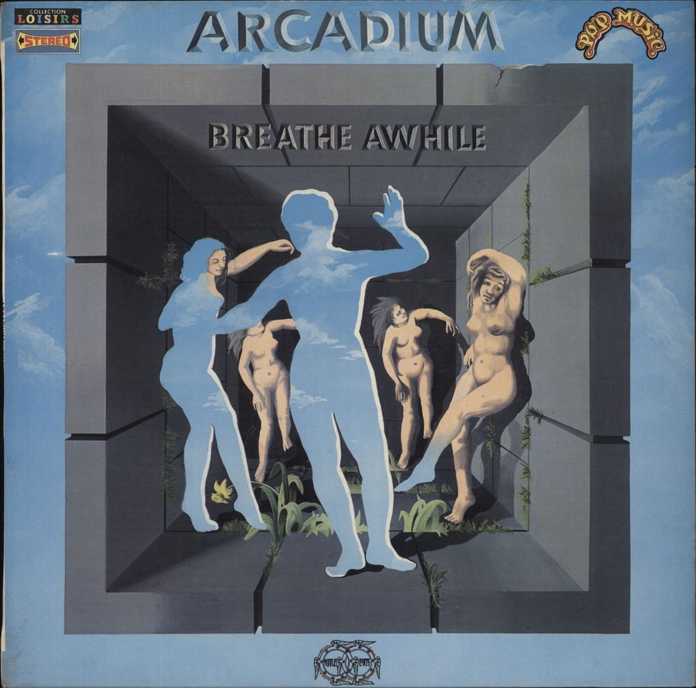 Arcadium Breathe Awhile French vinyl LP album (LP record) SLVLXME429