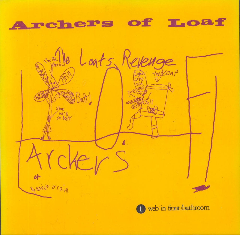 Archers Of Loaf Web In Front US 7" vinyl single (7 inch record / 45) A041-S