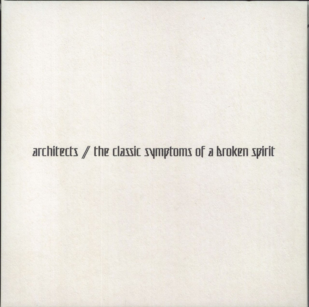 Architects The Classic Symptoms Of A Broken Spirit - Clear & Sea Blue Galaxy vinyl Dutch vinyl LP album (LP record) 7932-1