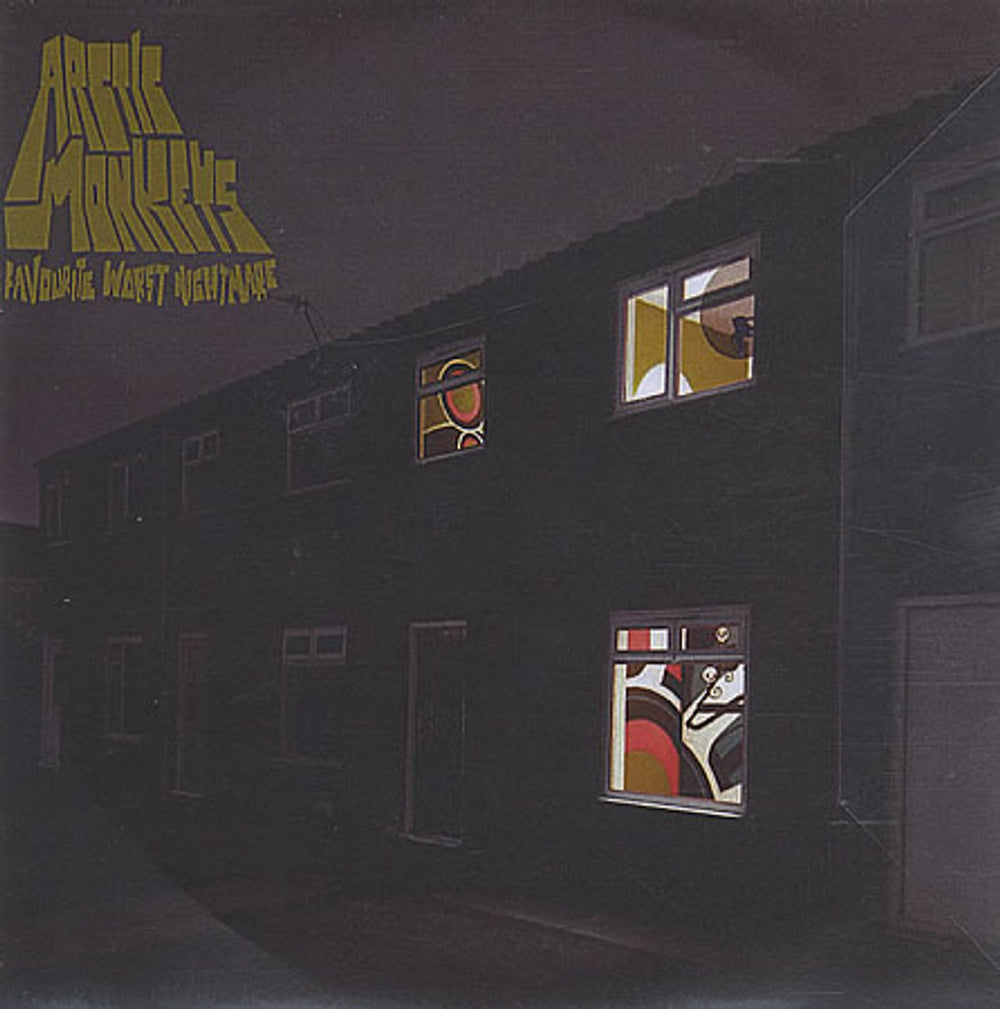 Arctic Monkeys Favourite Worst Nightmare UK Promo CD-R acetate CD-R