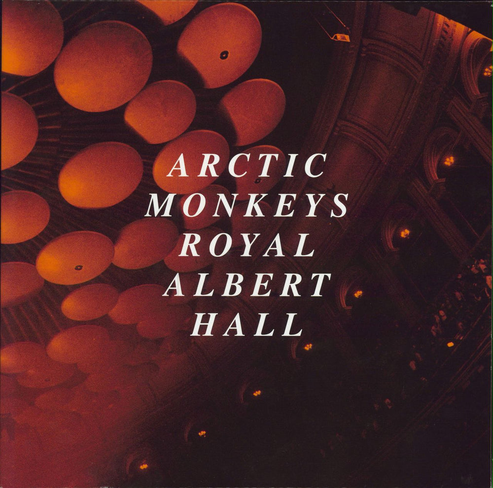 Arctic Monkeys Live At The Royal Albert Hall - 180gm Clear Vinyl UK 2-LP vinyl record set (Double LP Album) WIGLP490X