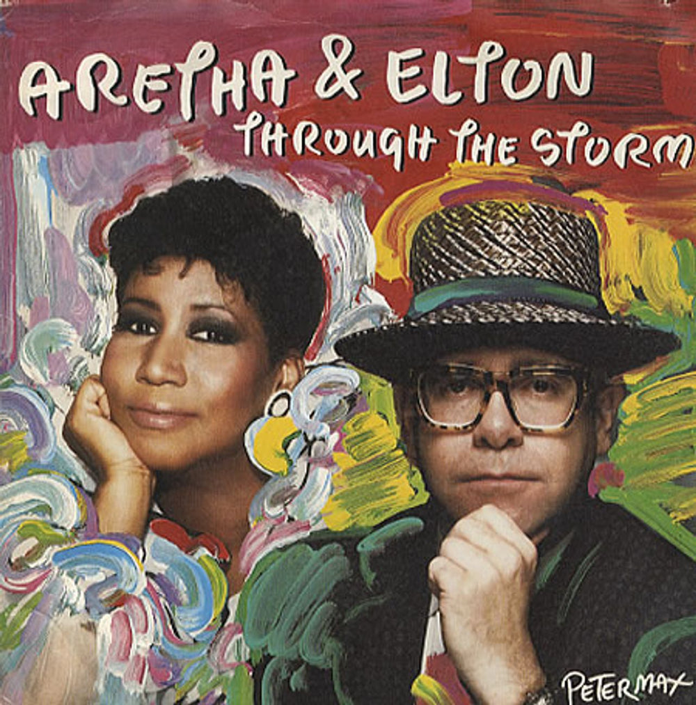 Aretha Franklin Through The Storm UK 7" vinyl single (7 inch record / 45) 112185