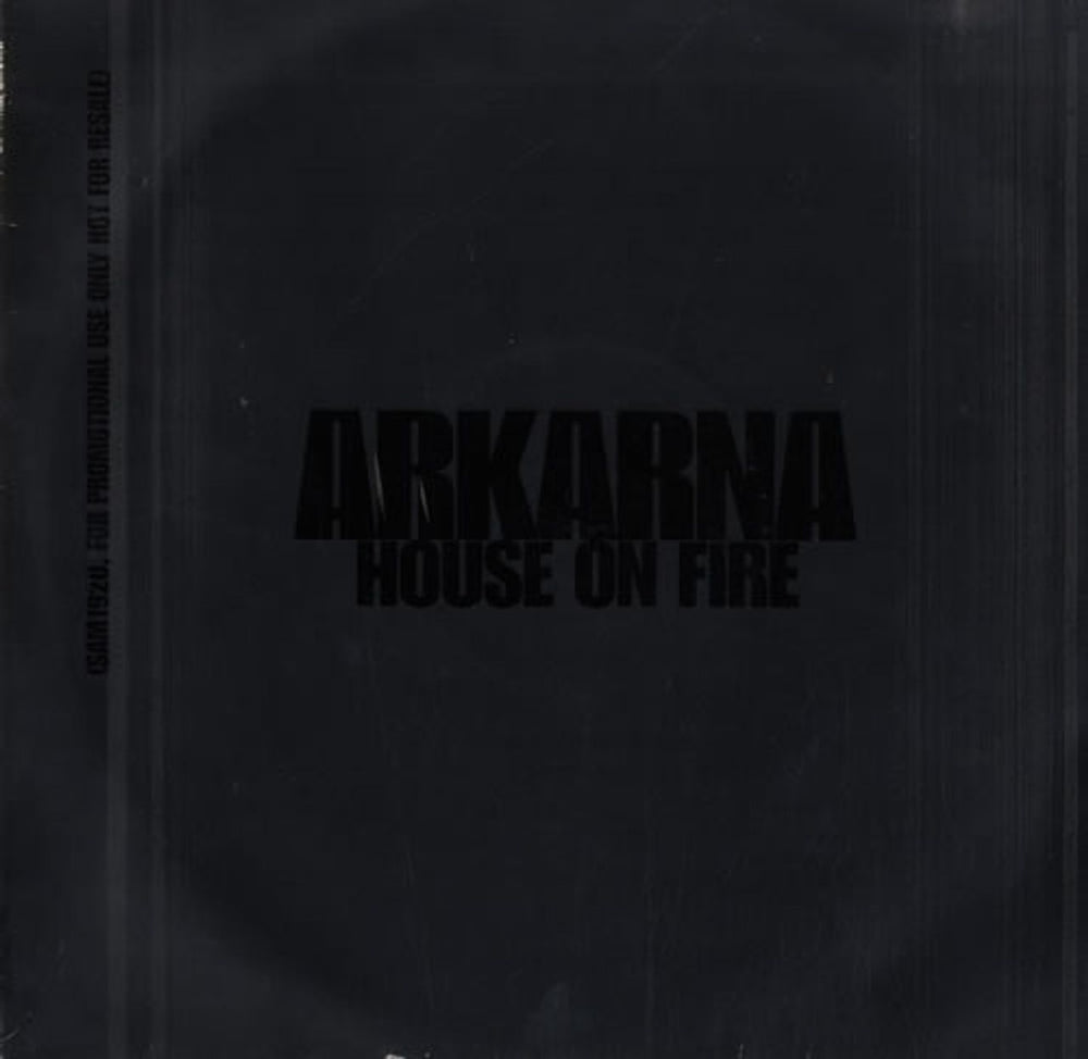 Arkarna House On Fire - Double Pack UK Promo 12" vinyl single (12 inch record / Maxi-single) SAM1920