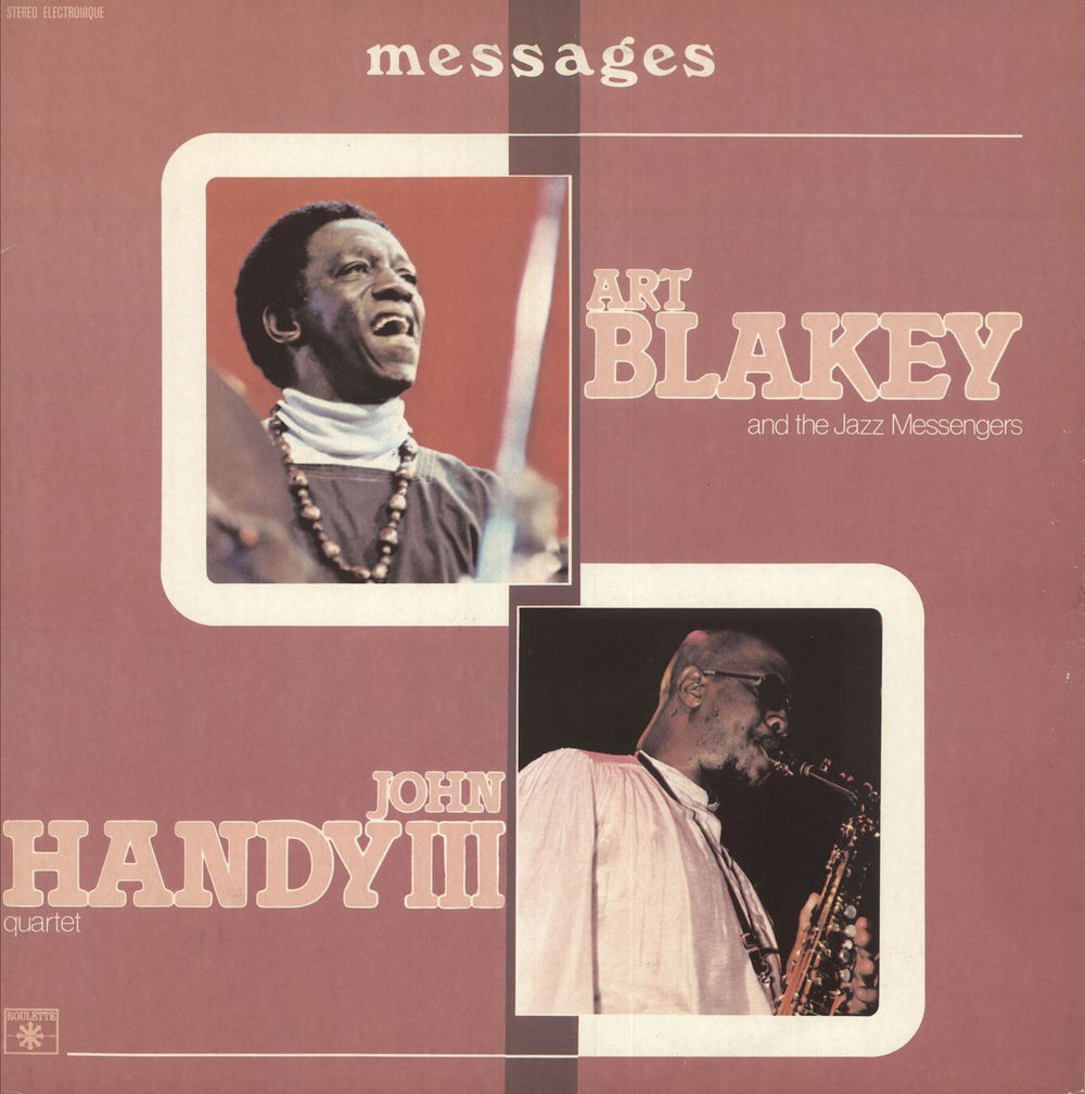 Art Blakey & The Jazz Messengers Messages French 2-LP vinyl record set (Double LP Album) 421004