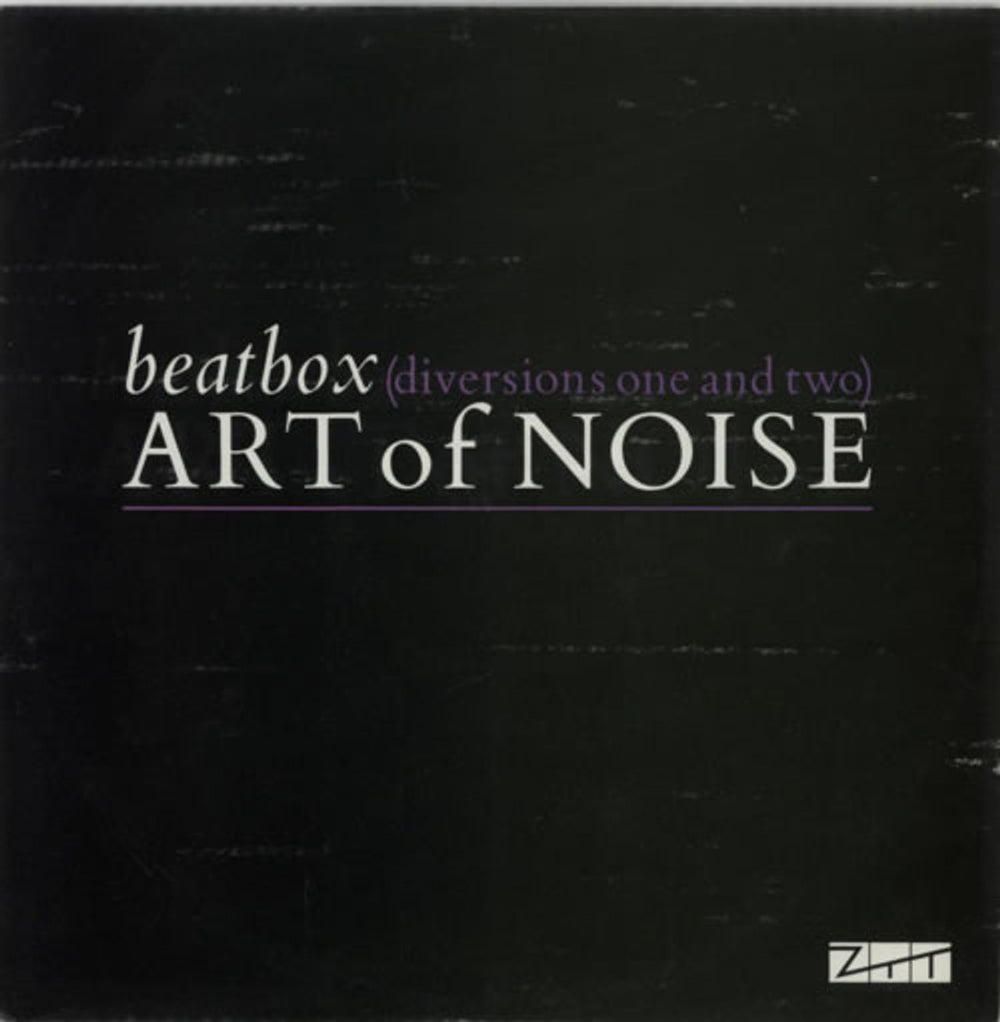 Art Of Noise Beatbox - P/s UK 12" vinyl single (12 inch record / Maxi-single) ZTIS108