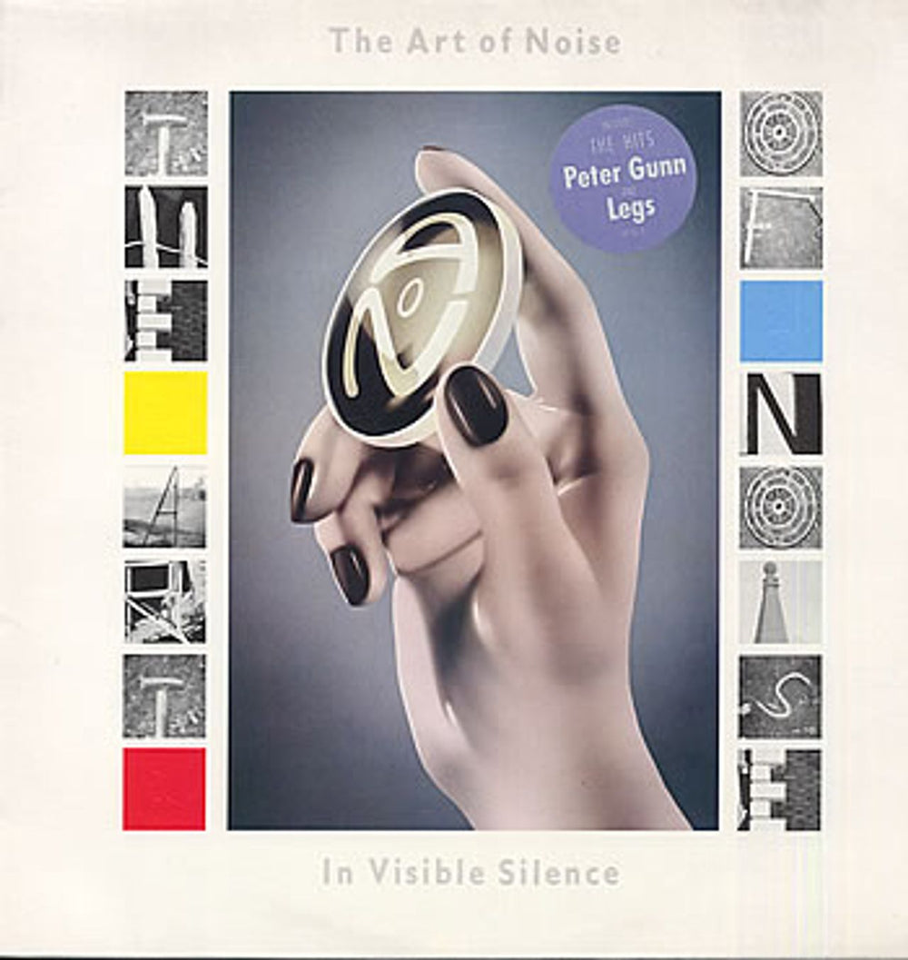 Art Of Noise In Visible Silence - 1st - Stickered UK vinyl LP album (LP record) WOL2