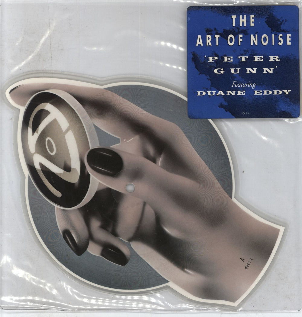 Art Of Noise Peter Gunn UK shaped picture disc (picture disc vinyl record) WOKP6