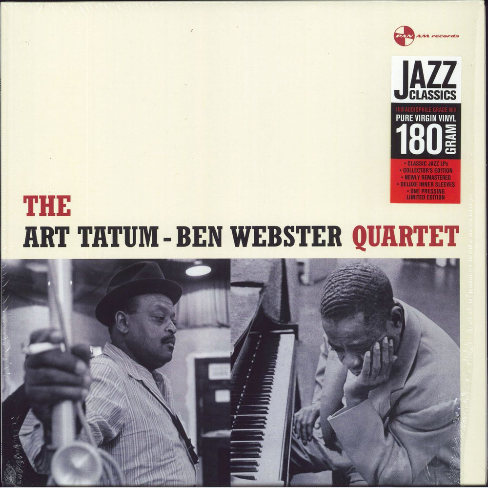 Art Tatum & Ben Webster The Art Tatum - Ben Webster Quartet - 180gm UK vinyl LP album (LP record) 9152243