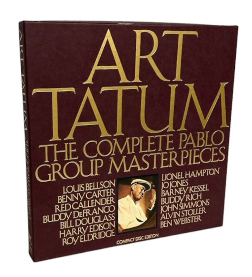 Art Tatum The Complete Pablo Group Masterpieces US CD Album Box Set 6PACD-4401-2