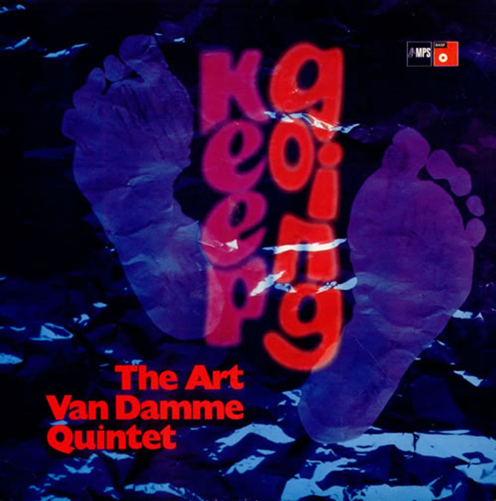 Art Van Damme Keep Going UK vinyl LP album (LP record) BAP5038