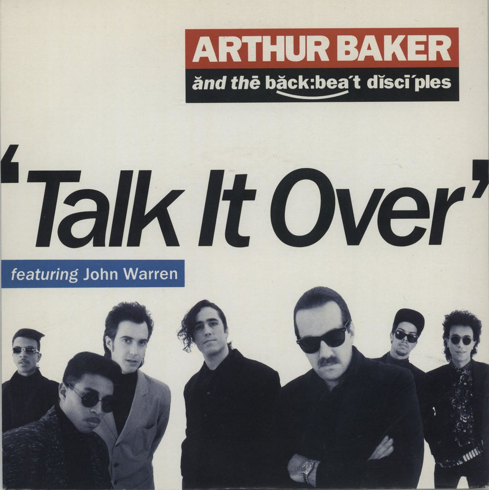 Arthur Baker Talk It Over UK 7" vinyl single (7 inch record / 45) USA655