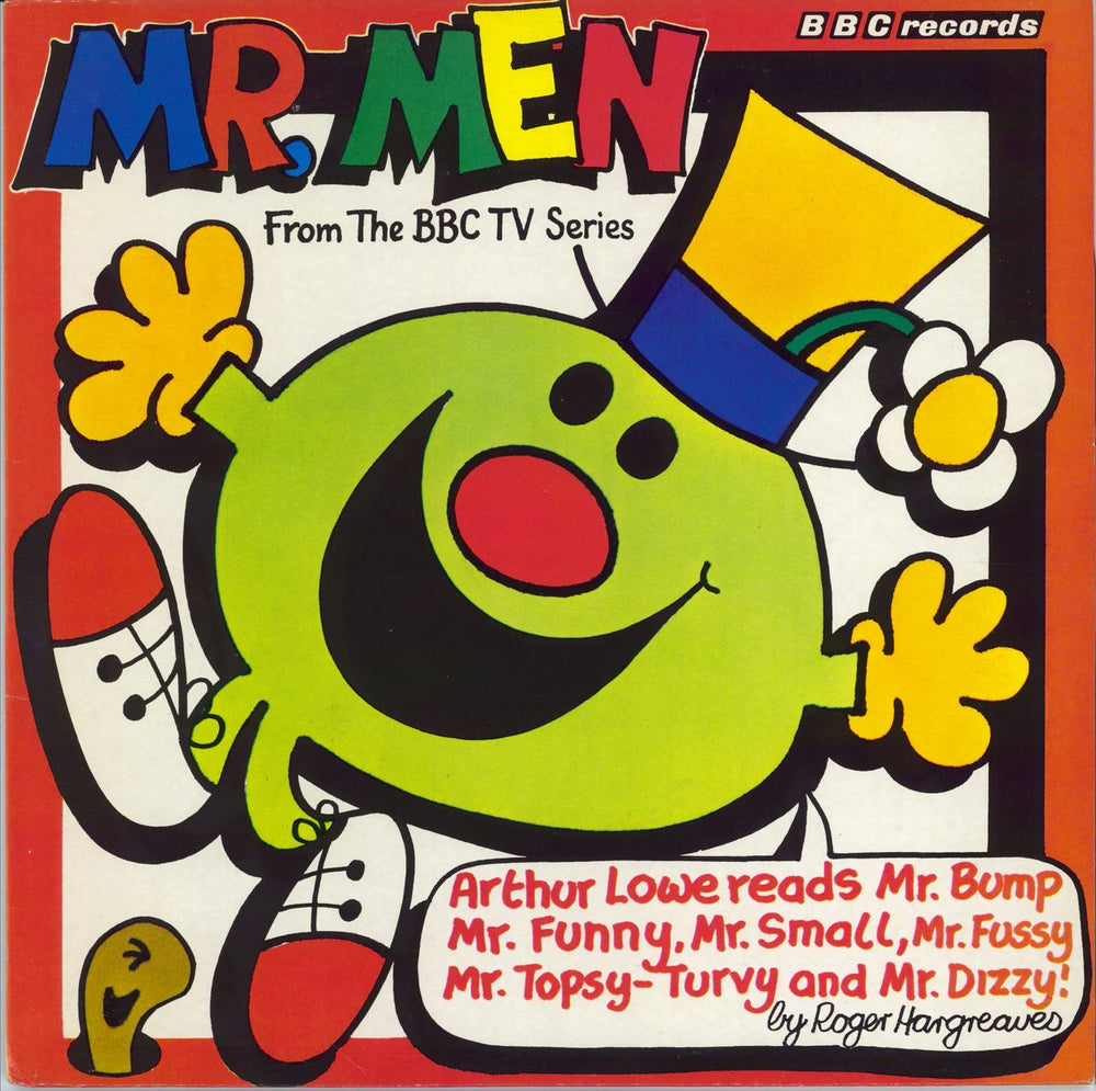 Arthur Lowe Mr. Men UK vinyl LP album (LP record) REC337