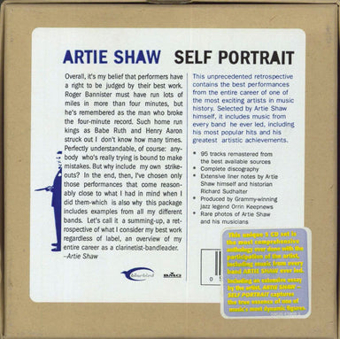 Artie Shaw Self Portrait US CD Album Box Set