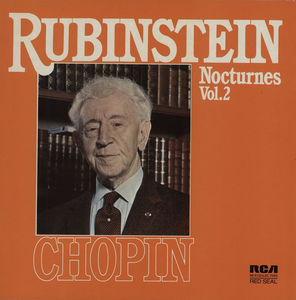 Artur Rubinstein Chopin: The Nocturnes Vol. 2 UK vinyl LP album (LP record) SB6732