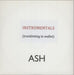 Ash A-Z - Instrumentals UK Promo CD-R acetate CD-R ACETATE