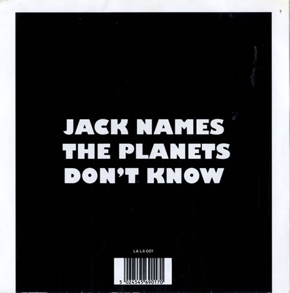 Ash Jack Names The Planets - EX UK 7" vinyl single (7 inch record / 45) A-S07JA73249