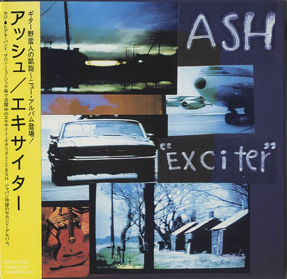 Ash (Japanese) Exciter Japanese Promo CD album (CDLP) HI-5224