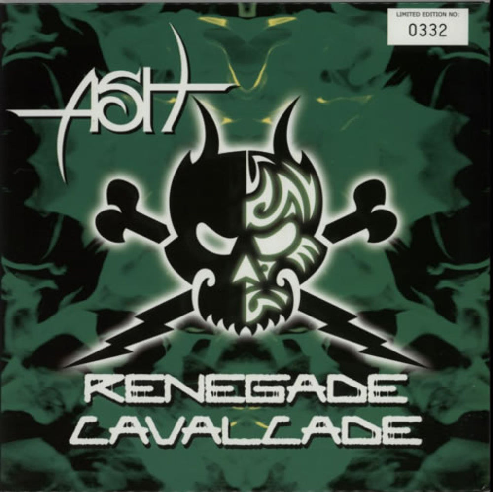 Ash Renegade Cavalcade UK 7" vinyl single (7 inch record / 45) ASH03