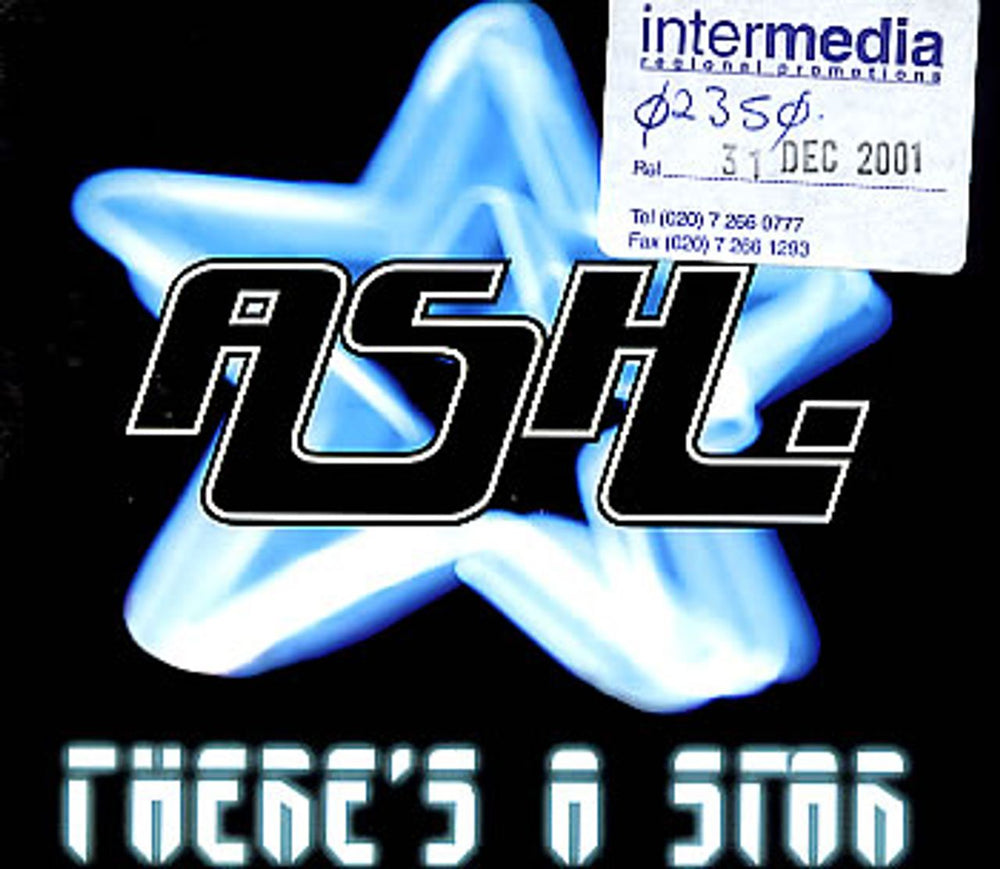 Ash There's A Star UK Promo CD single (CD5 / 5") INFEC112CDSP