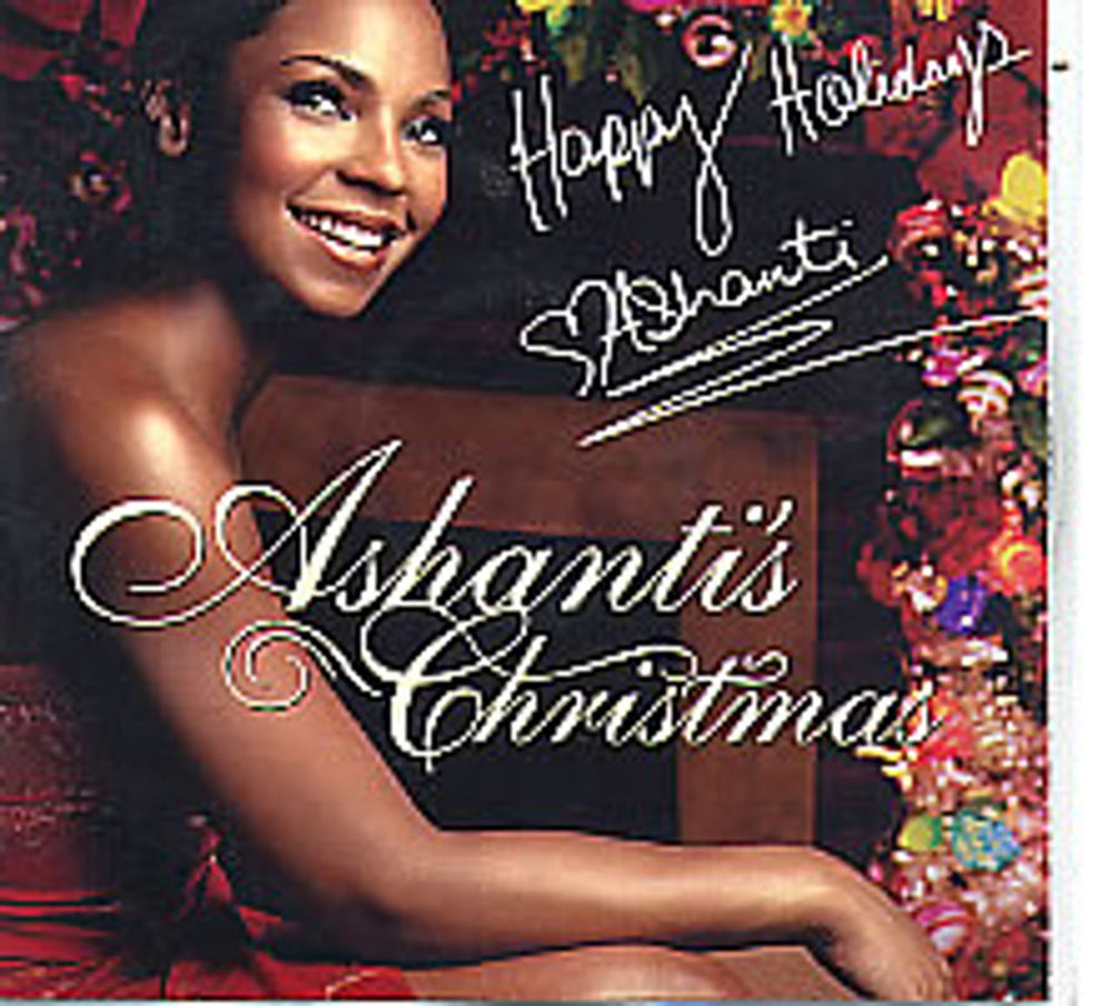 Ashanti Ashanti's Christmas UK Promo CD-R acetate CD-R ACETATE