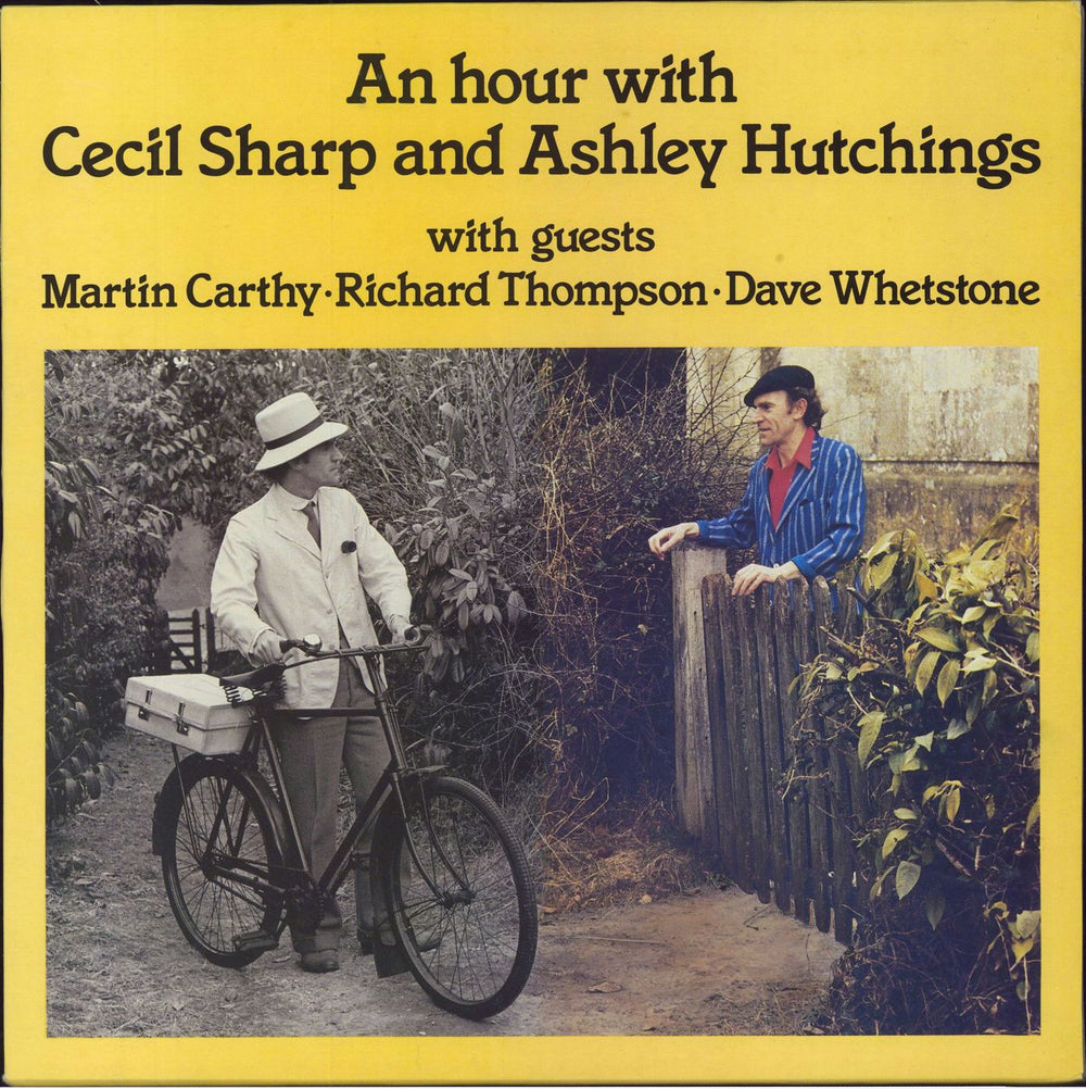 Ashley Hutchings An Hour With Cecil Sharp And Ashley Hutchings UK vinyl LP album (LP record) DAM014