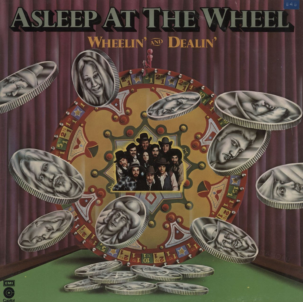 Asleep At The Wheel Wheelin' And Dealin' UK vinyl LP album (LP record) E-ST11546