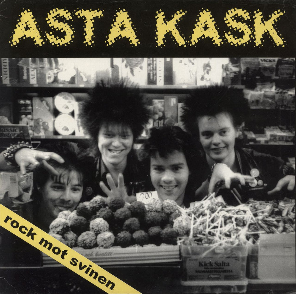 Asta Kask Rock Mot Svinen German vinyl LP album (LP record) HO51