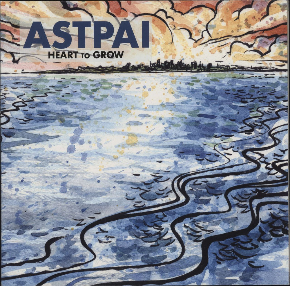 Astpai Heart To Grow - Blue Vinyl US vinyl LP album (LP record) JST065