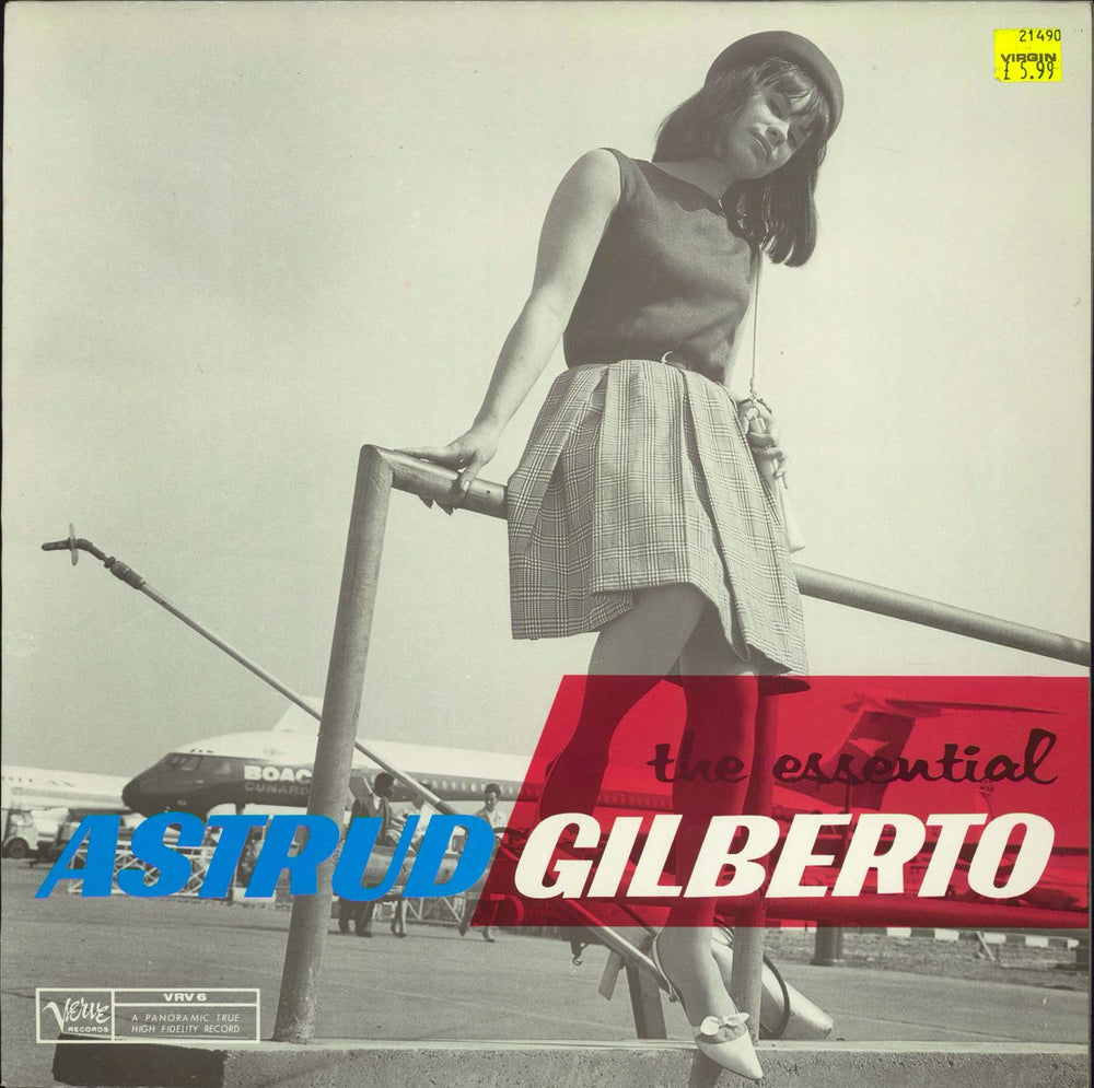 Astrud Gilberto The Essential Astrud Gilberto UK vinyl LP album (LP record) VRV6