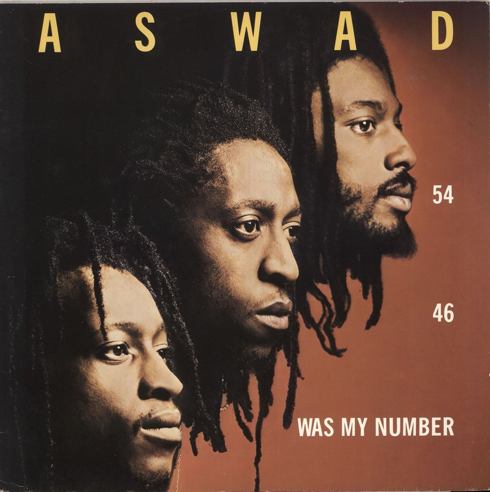 Aswad 54-46 (Was My Number) UK 12" vinyl single (12 inch record / Maxi-single) 12IS170