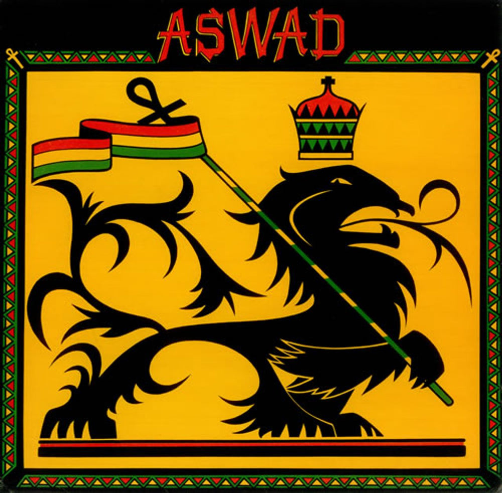 Aswad Aswad + Inner UK vinyl LP album (LP record) ILPS9399