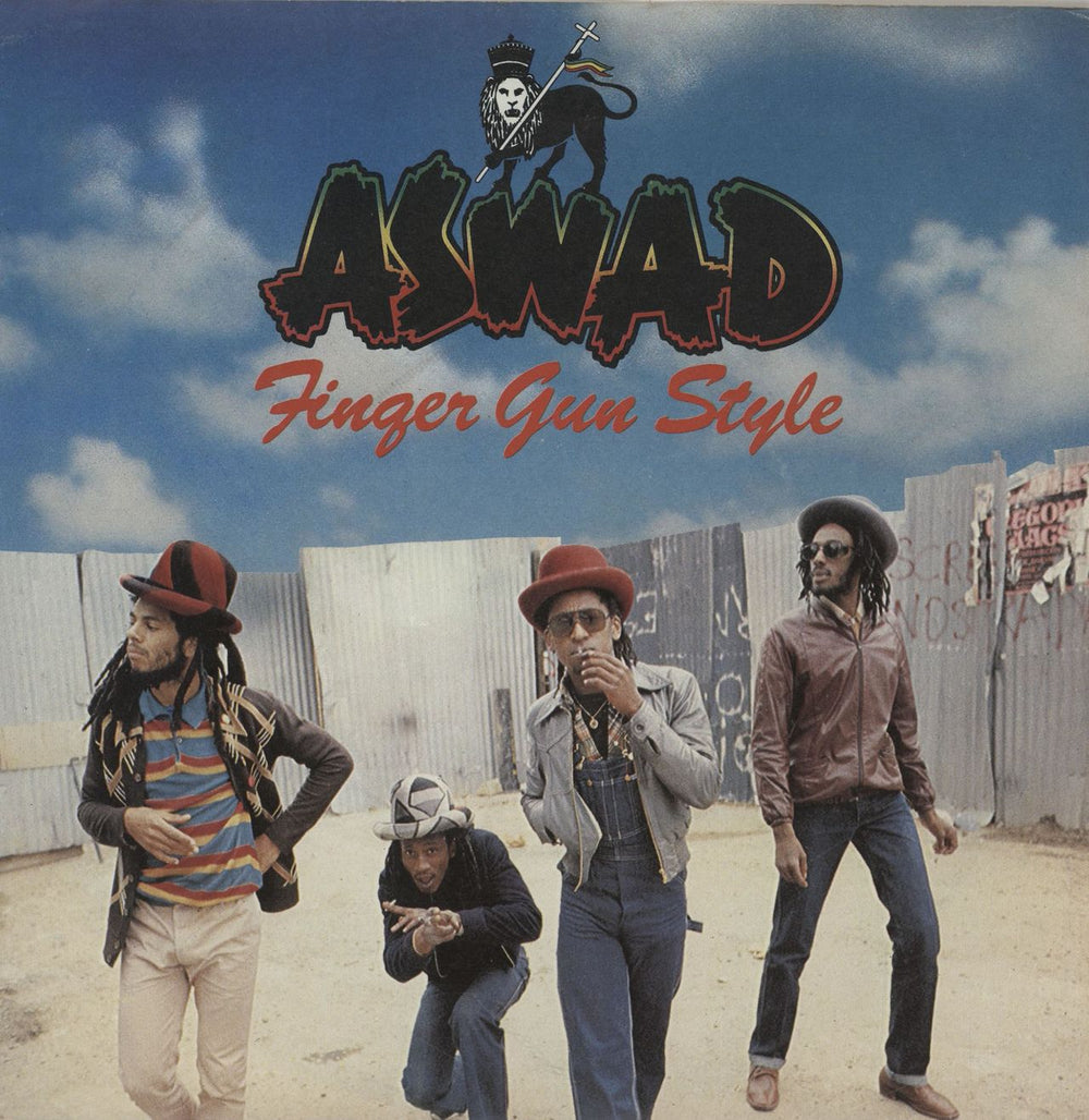 Aswad Finger Gun Style UK 7" vinyl single (7 inch record / 45) A1370