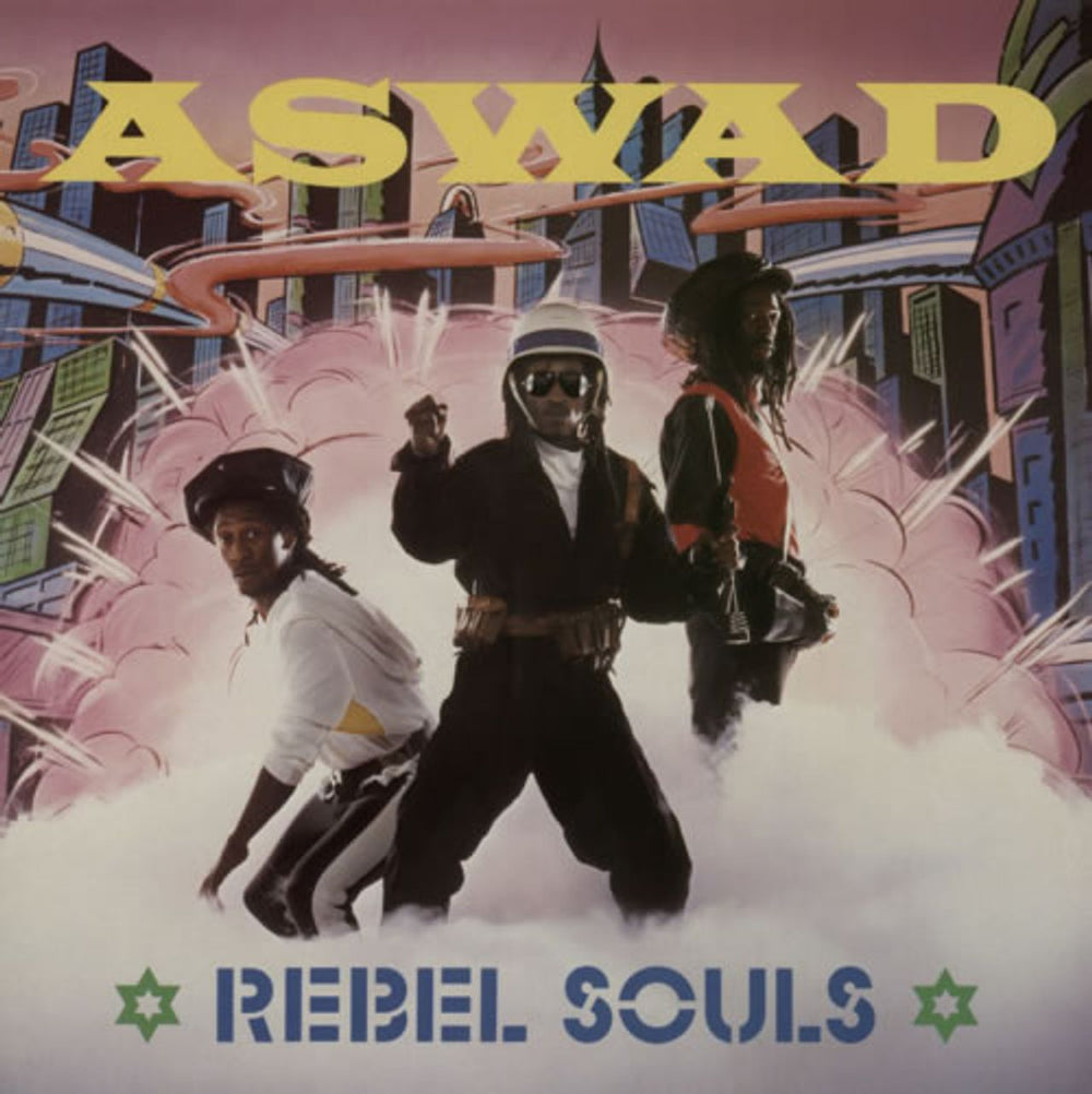 Aswad Rebel Souls UK vinyl LP album (LP record) ILPS9780