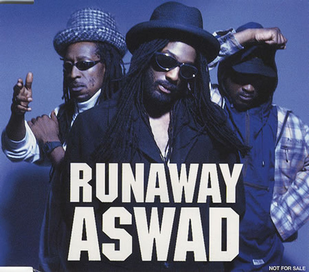 Aswad Runaway Japanese Promo CD single (CD5 / 5") XDCS93247