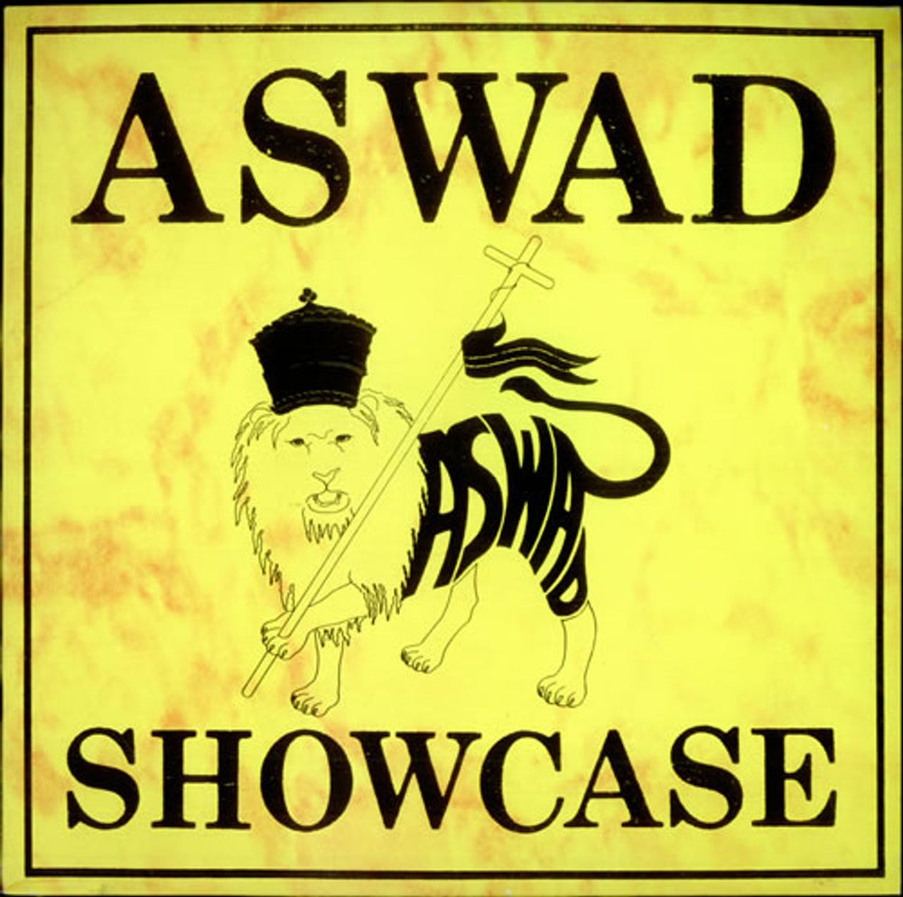 Aswad Showcase UK vinyl LP album (LP record) ASWAD1