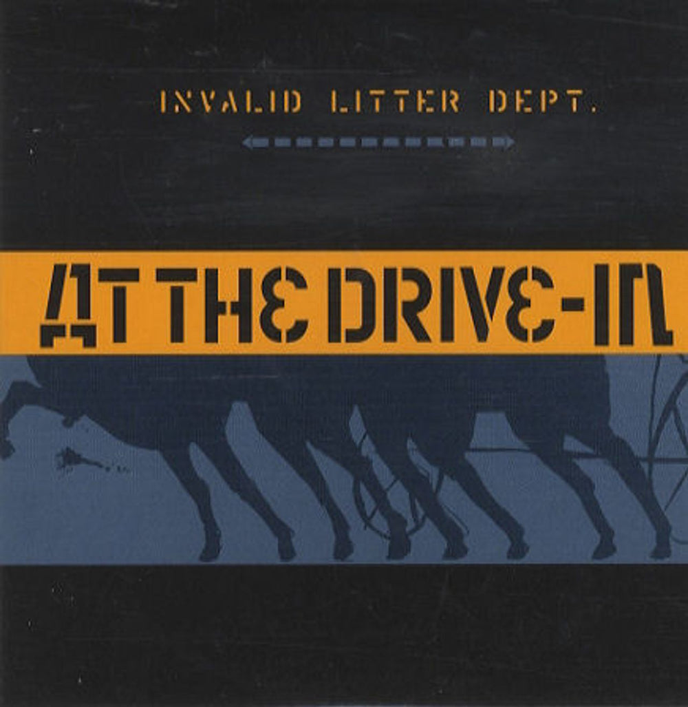 At The Drive-In Invalid Litter Dept. UK Promo CD single (CD5 / 5") VUSCDJX193