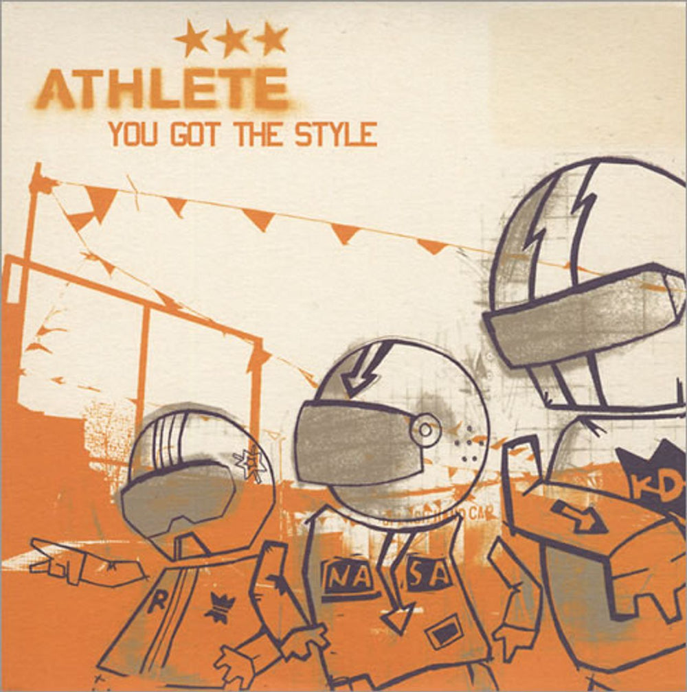 Athlete You Got The Style UK CD single (CD5 / 5") CDATH001