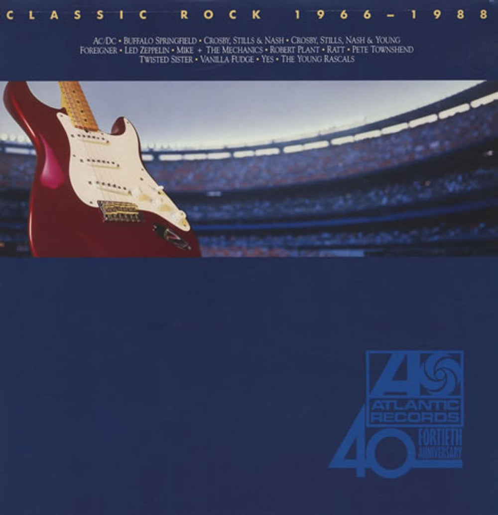 Atlantic Records Classic Rock 1966-1988 German 2-LP vinyl record set (Double LP Album) 781935-1