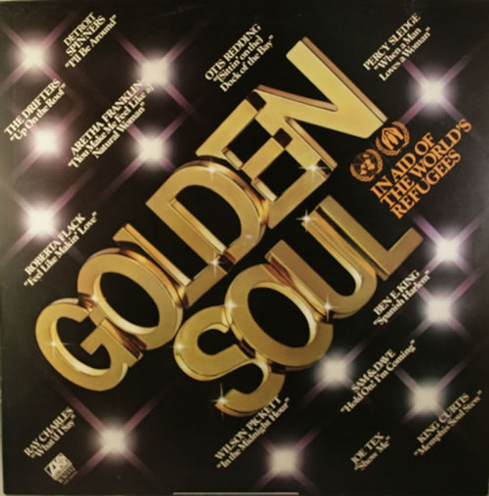 Atlantic Records Golden Soul UK vinyl LP album (LP record) K50332