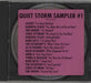 Atlantic Records Quiet Storm Sampler #1 US Promo CD album (CDLP) PRCD4313