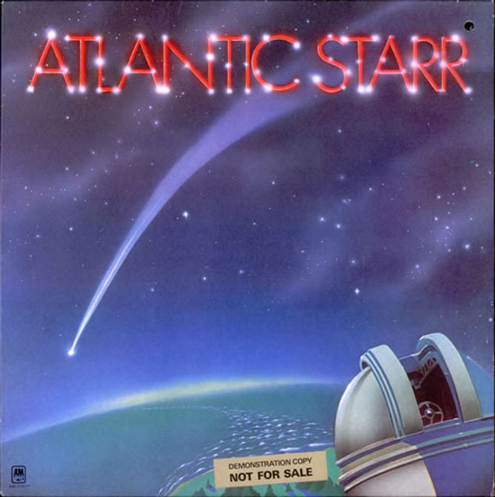 Atlantic Starr Atlantic Starr - Promo Stickered UK vinyl LP album (LP record) AMLH64711