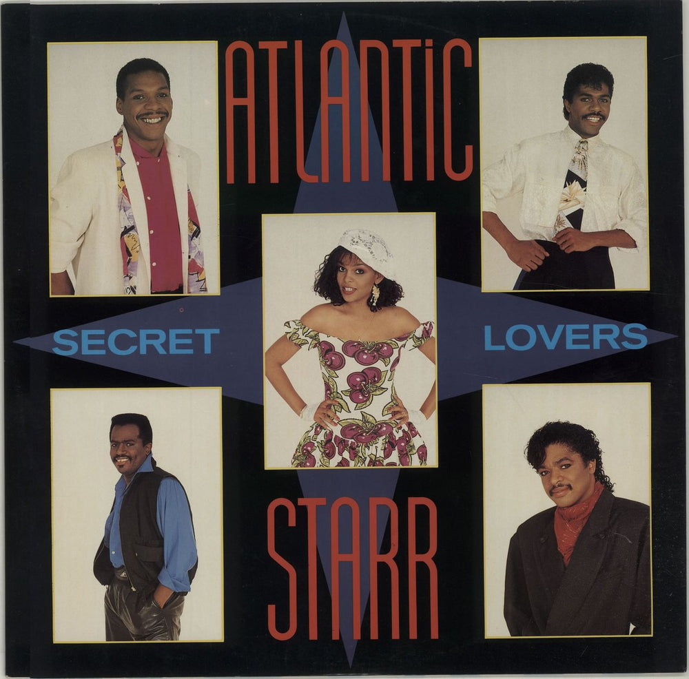 Atlantic Starr Secret Lovers - Band Sleeve UK 12" vinyl single (12 inch record / Maxi-single) AMY307