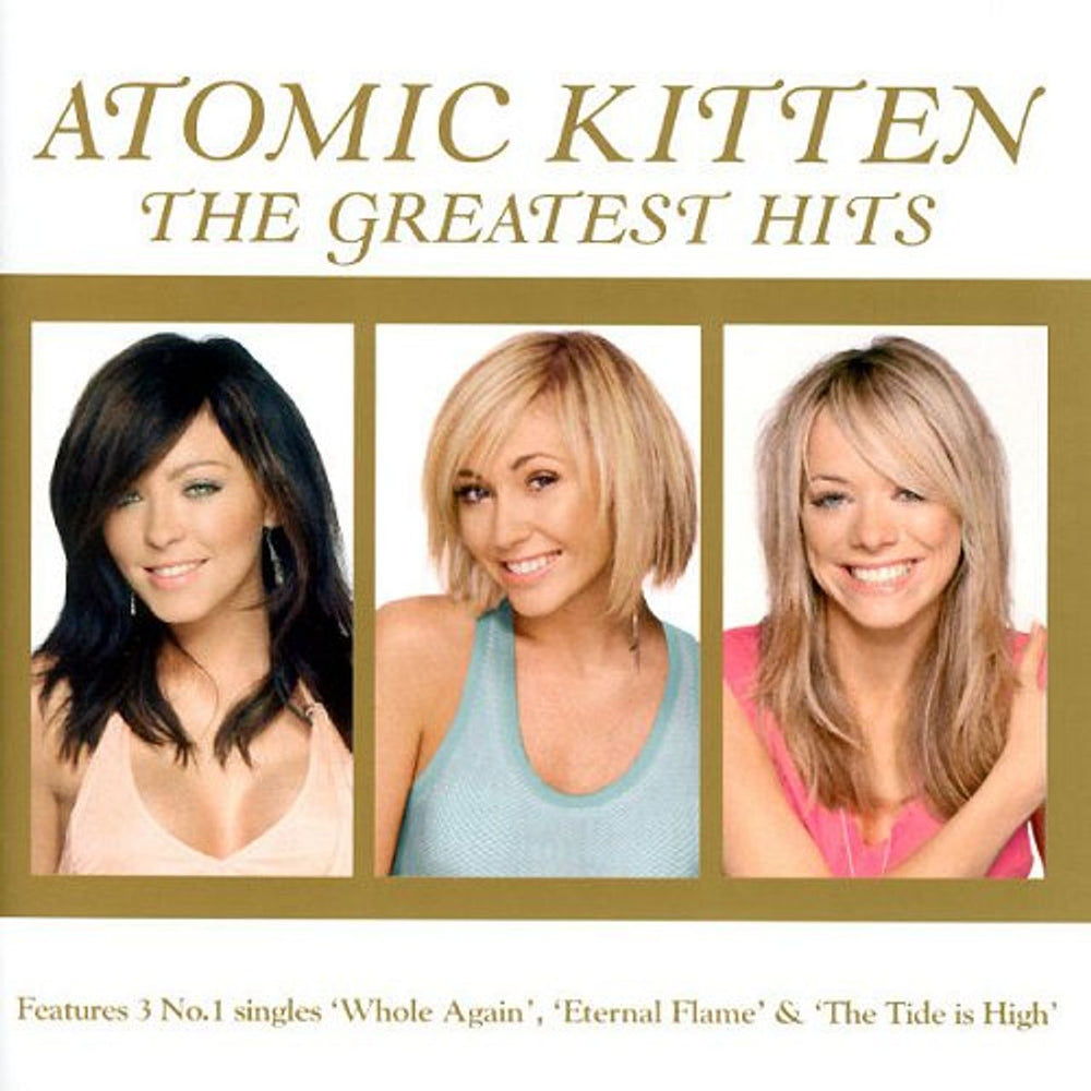 Atomic Kitten Greatest Hits UK CD album (CDLP) CDSIN16