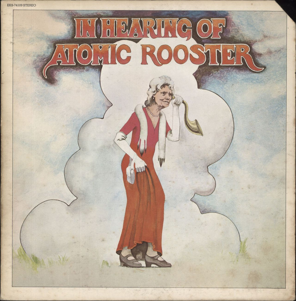 Atomic Rooster In Hearing Of - EX US vinyl LP album (LP record) EKS-74109