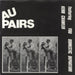 Au Pairs You UK 7" vinyl single (7 inch record / 45) OTO2