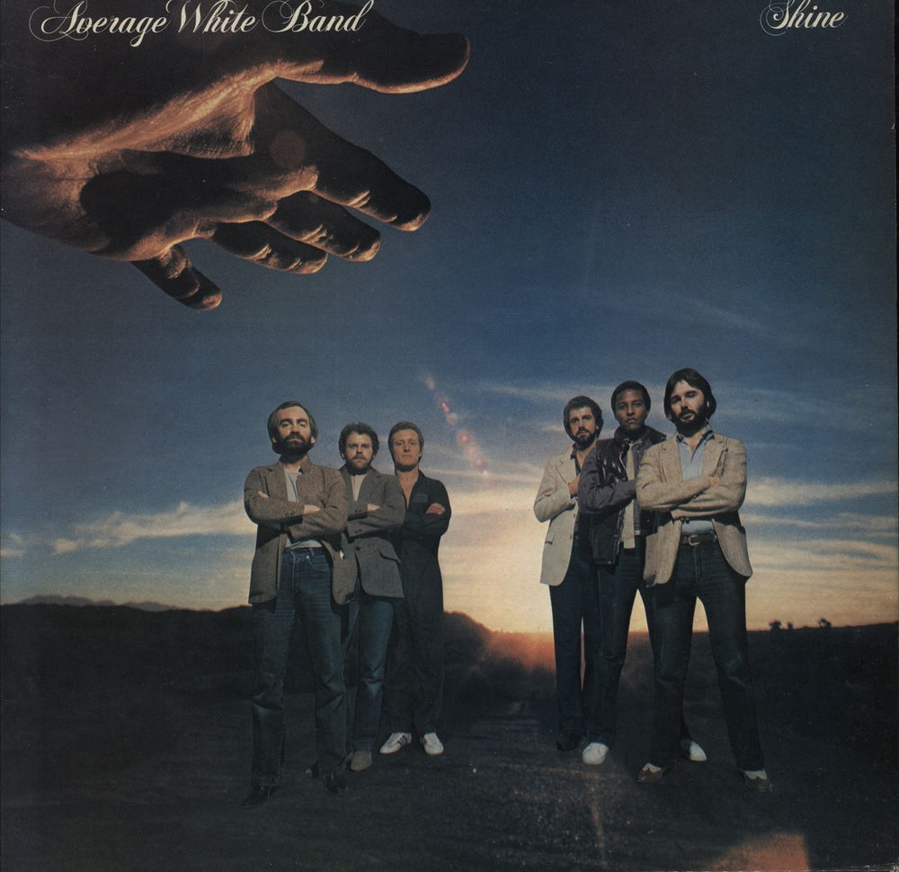 Average White Band Shine - Gold stamp UK vinyl LP album (LP record) XL13123