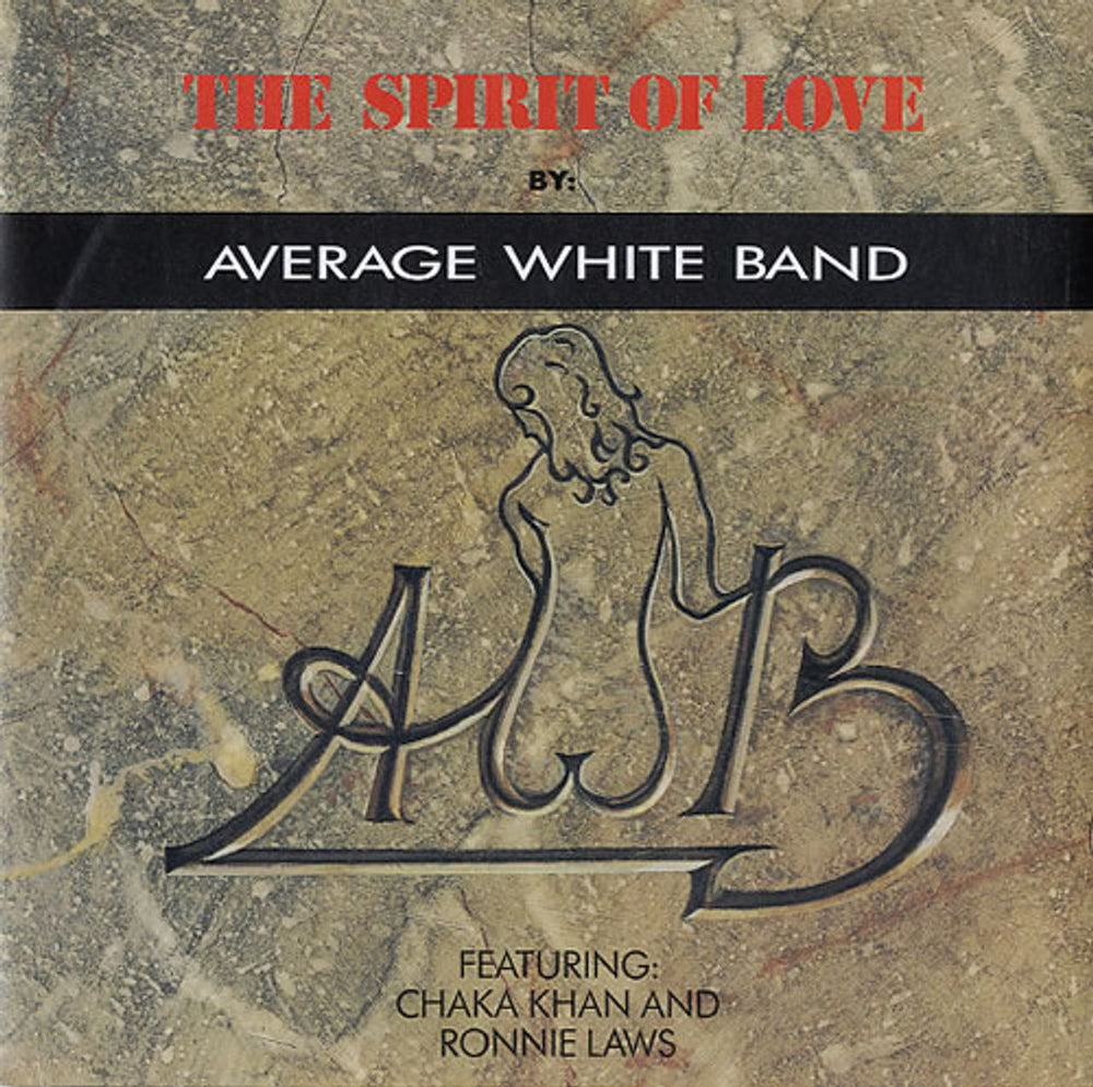 Average White Band The Spirit Of Love UK 7" vinyl single (7 inch record / 45) PO56