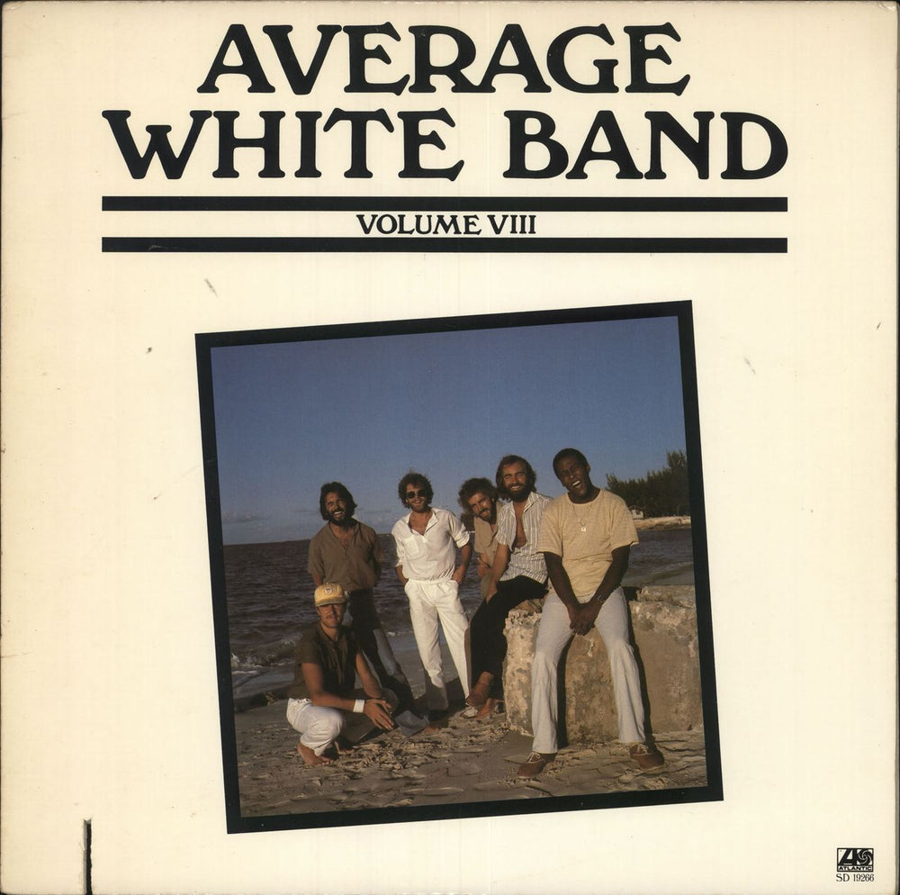 Average White Band Volume VIII US vinyl LP album (LP record) SD19266