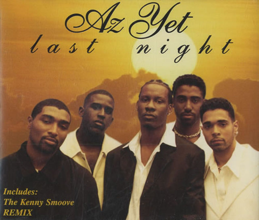 Az Yet Last Night US CD single (CD5 / 5") 423202